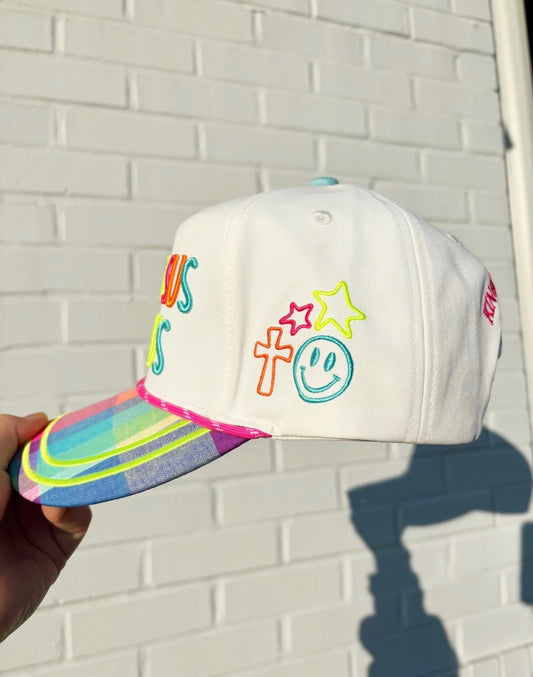 Make Jesus Famous Plaid Hat