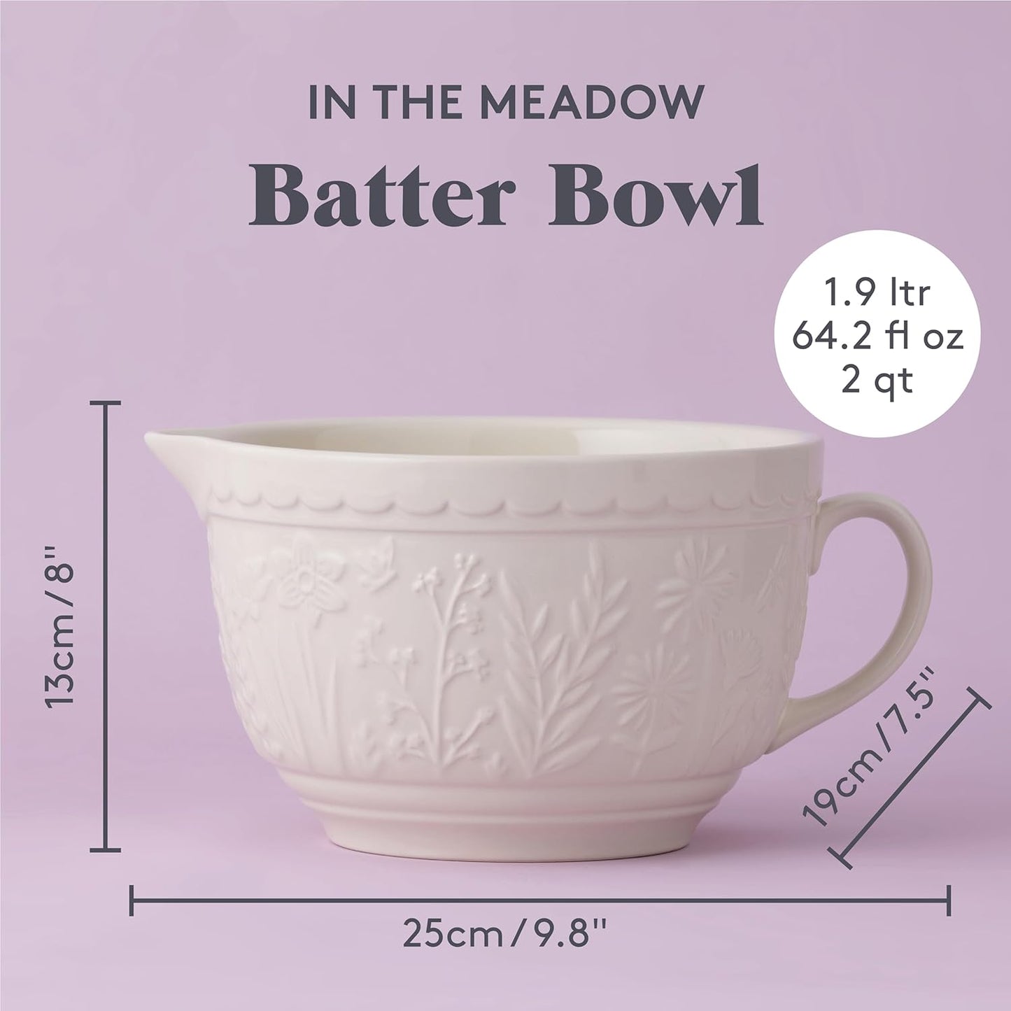 In The Meadow Batter Bowl