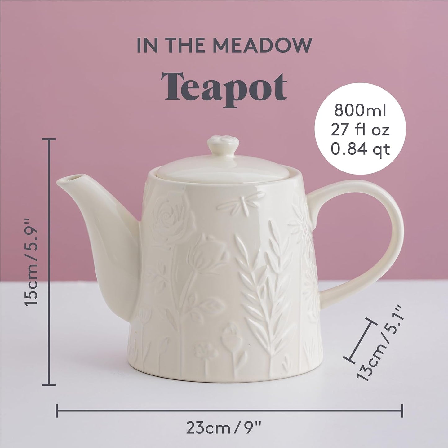 In The Meadow Teapot